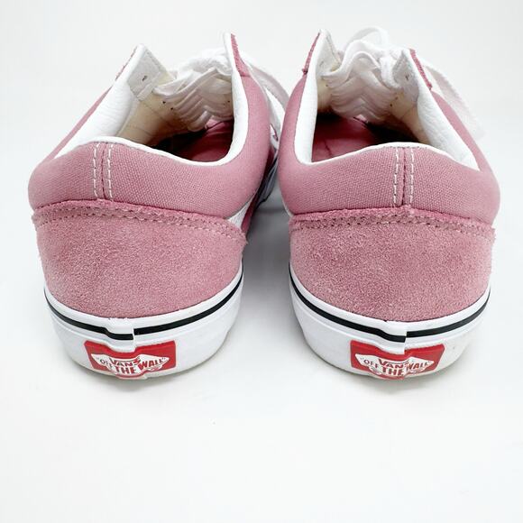 Vans Old Skool Pink Womens Shoes Size 10. - Picture 4 of 6